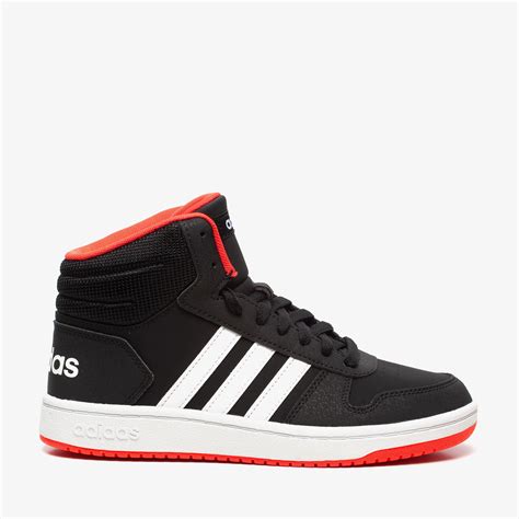 adidas hoops 2.0 mid sneakers geel bruin heren